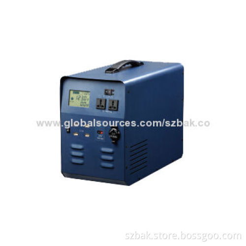 Portable Solar Power System, 1,500W with AC/DC Smart Charge and AC/DC Discharge Functions